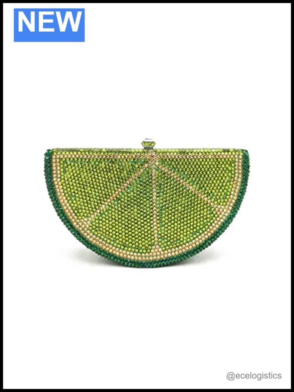 Rhinestone Fruit Evening Clutch Wedding Prom Shoulder Bag